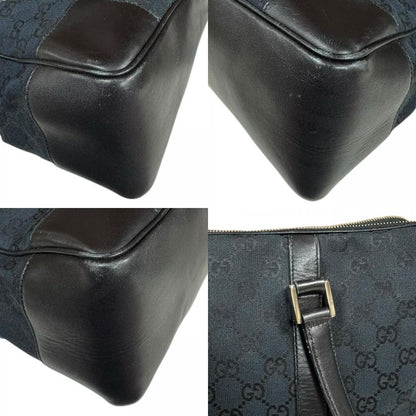 Gucci GG Canvas Shoulder Bag Black