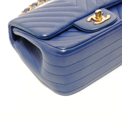 Chanel Shoulder Bag Chez Blanc Lambskin