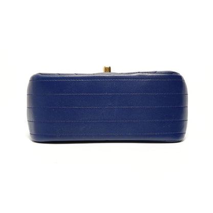 Chanel Shoulder Bag Chez Blanc Lambskin