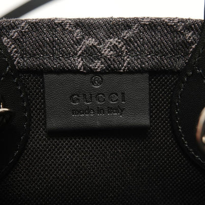 Gucci Handbag GG Denim Mini Tote