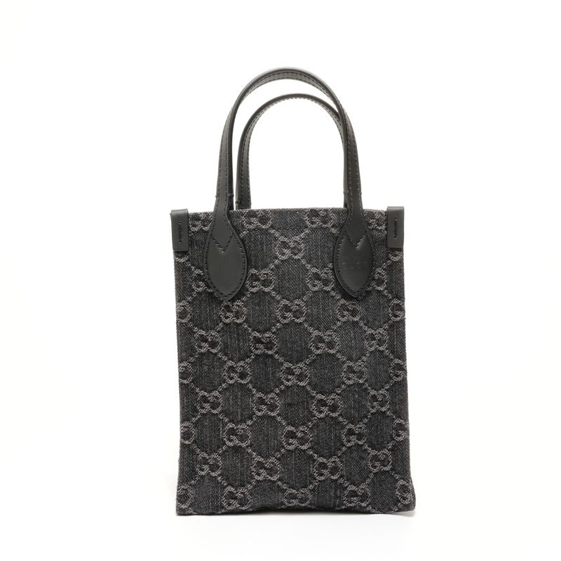 Gucci Handbag GG Denim Mini Tote