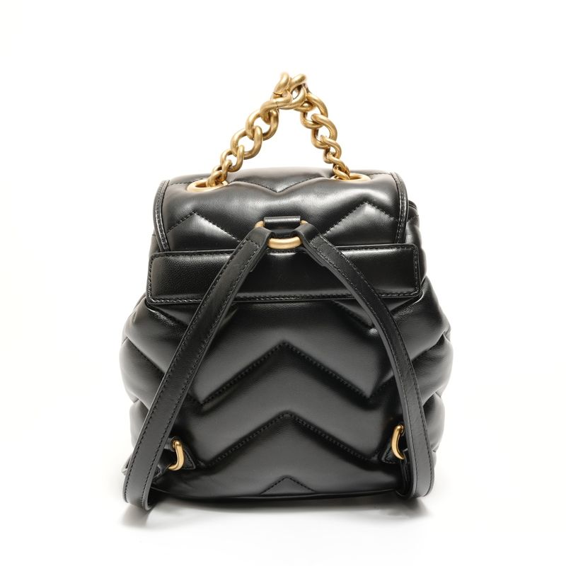 Gucci Backpack GG Marmont Quilted Leather