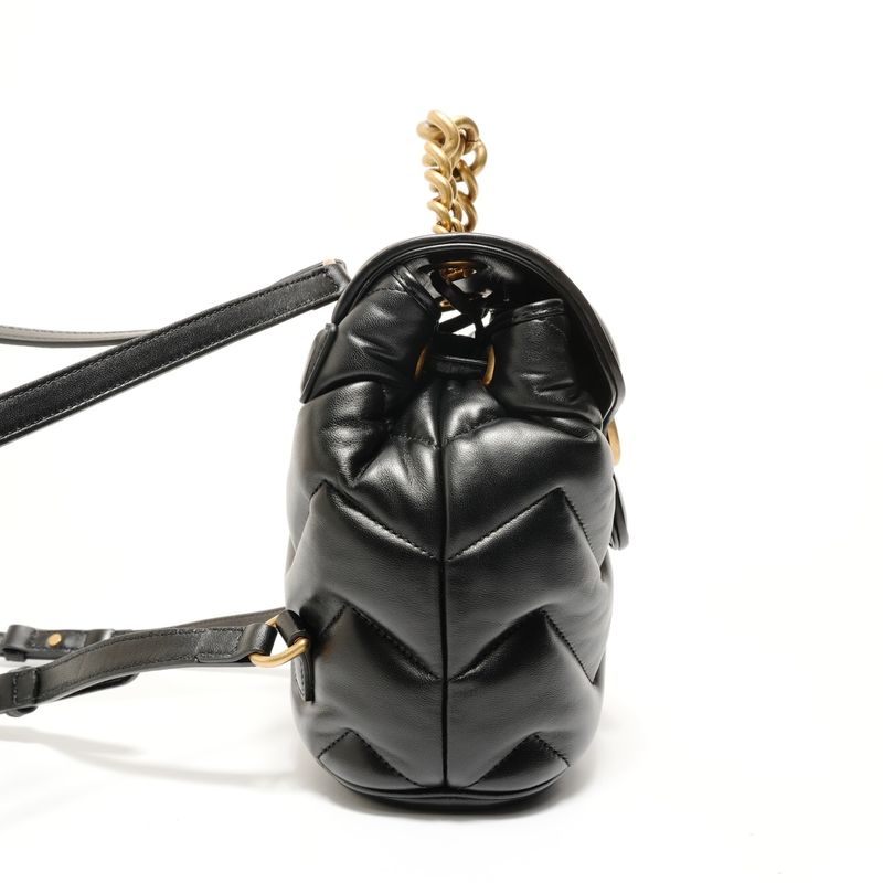 Gucci Backpack GG Marmont Quilted Leather