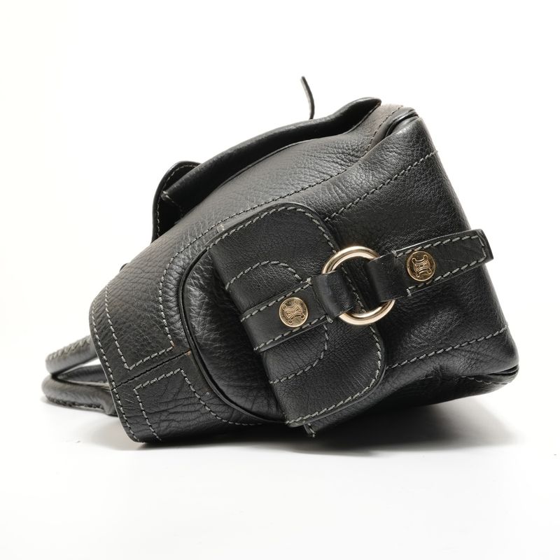 Celine Handbag Leather Triomphe Boogie Bag