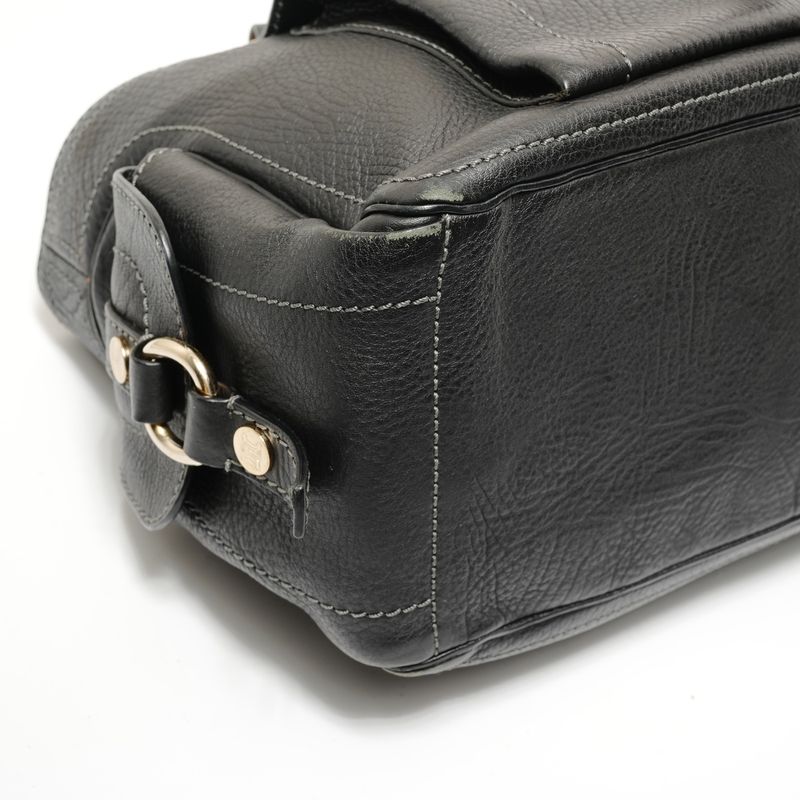 Celine Handbag Leather Triomphe Boogie Bag
