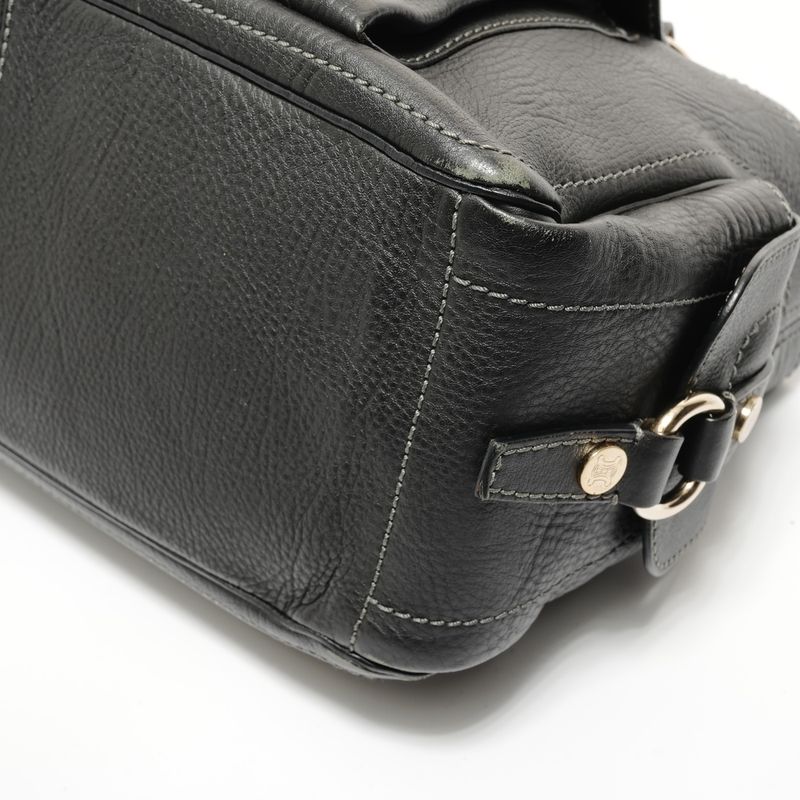 Celine Handbag Leather Triomphe Boogie Bag