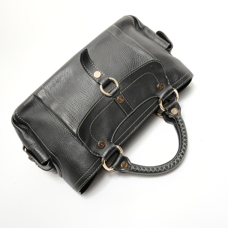 Celine Handbag Leather Triomphe Boogie Bag
