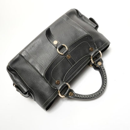 Celine Handbag Leather Triomphe Boogie Bag