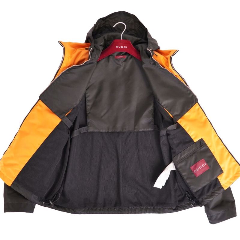 Gucci Jacket Nylon Black