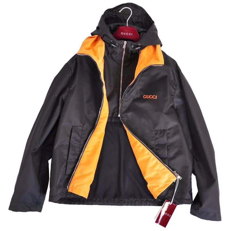 Gucci Jacket Nylon Black