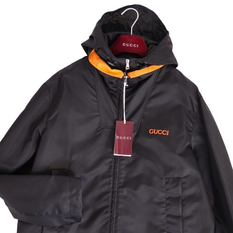 Gucci Jacket Nylon Black