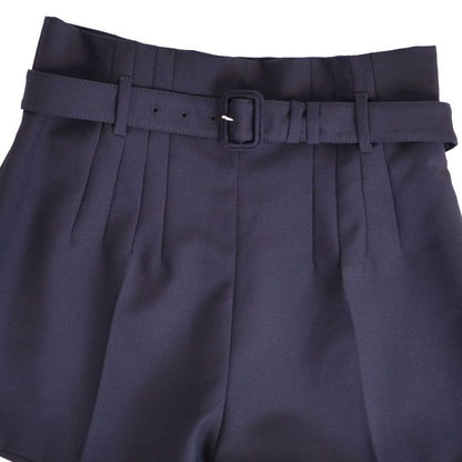 Prada Pants Shorts Wool Mohair Bow