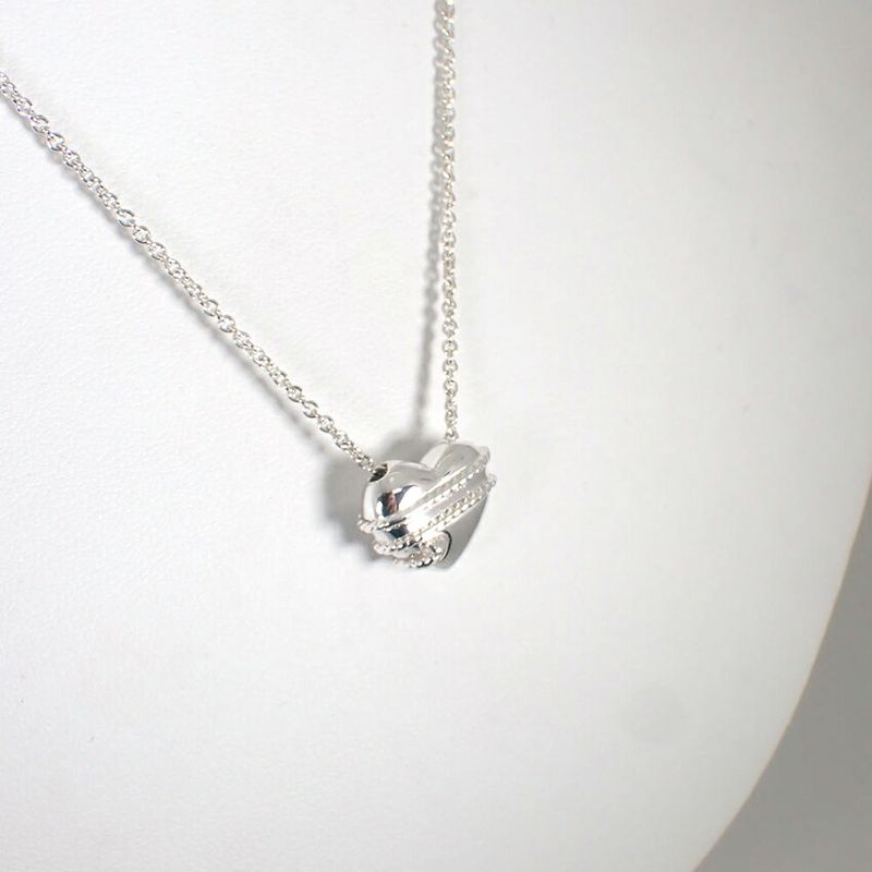 Tiffany & Co 925 Heart Arrow Pendant Necklace