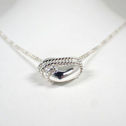 Tiffany & Co 925 Heart Arrow Pendant Necklace