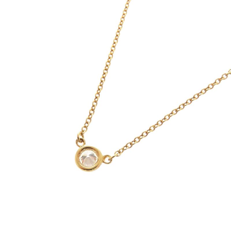 Tiffany & Co by the Yard 18k Yellow Gold Diamond Necklace