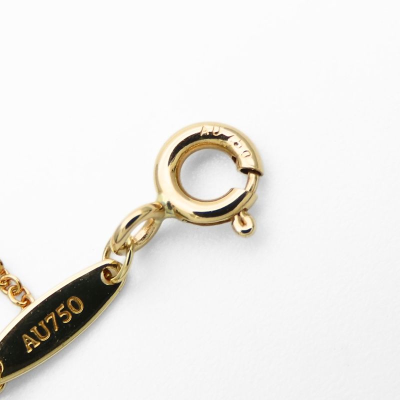 Tiffany & Co Necklace by the Yard Elsa Peretti 18k Yellow Gold Diamond Simple
