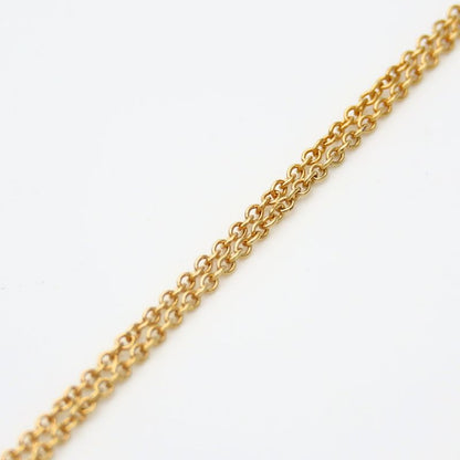 Tiffany & Co Necklace by the Yard Elsa Peretti 18k Yellow Gold Diamond Simple