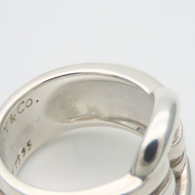 Tiffany & Co Ring Group de Circle Silver