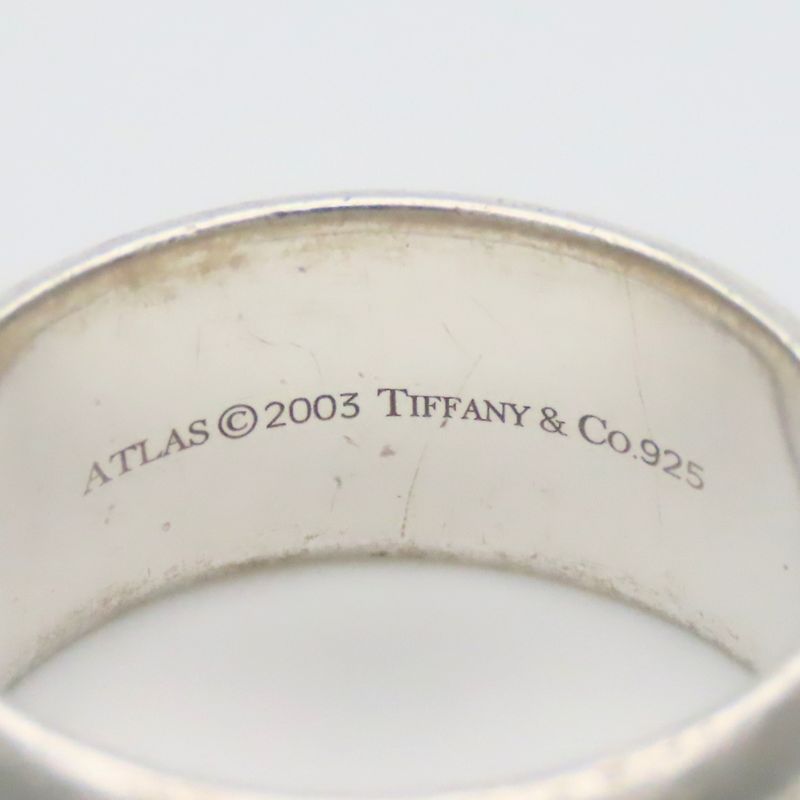 Tiffany & Co Ring Atlas Silver Standard
