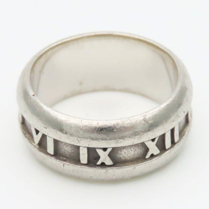 Tiffany & Co Ring Atlas Silver Standard