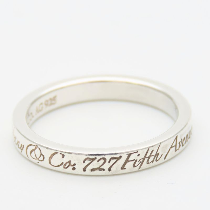 Tiffany & Co Ring No Tsunaro New York Silver Standard