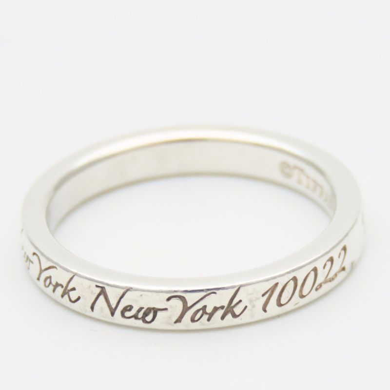 Tiffany & Co Ring No Tsunaro New York Silver Standard