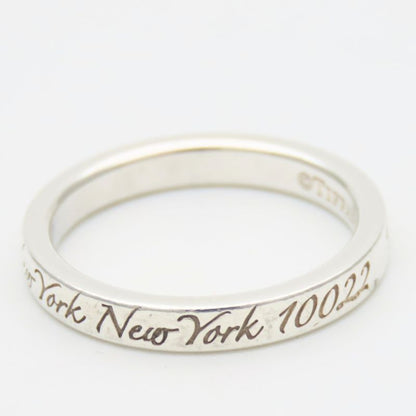 Tiffany & Co Ring No Tsunaro New York Silver Standard