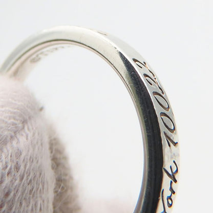 Tiffany & Co Ring No Tsunaro New York Silver Standard