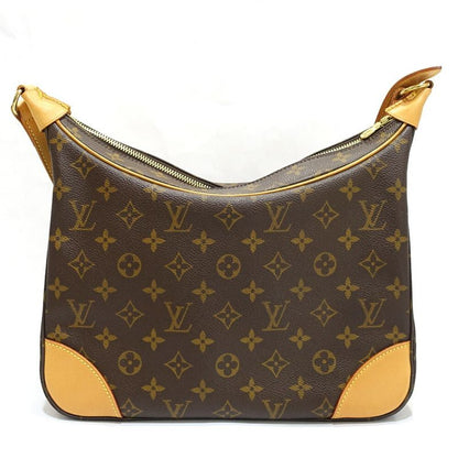 Louis Vuitton Boulogne Shoulder Bag Monogram Canvas Gold