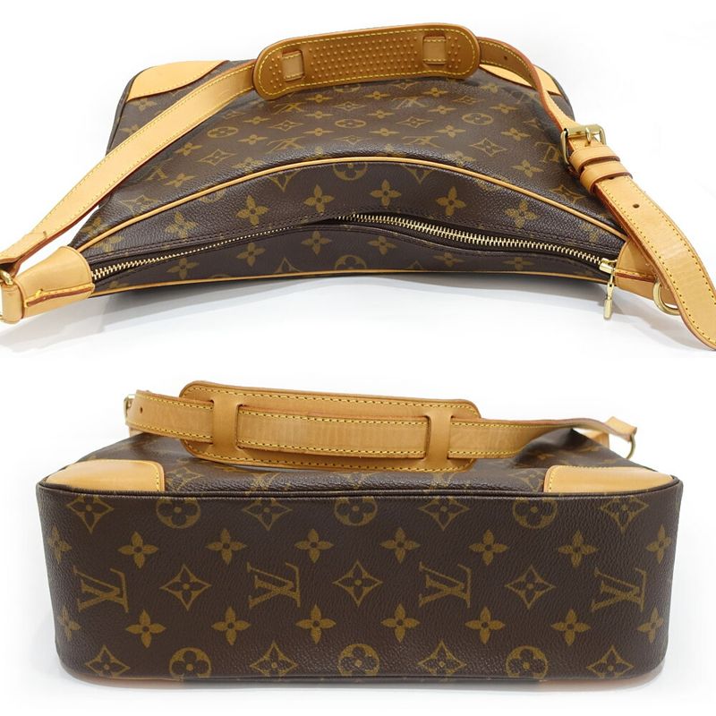 Louis Vuitton Boulogne Shoulder Bag Monogram Canvas Gold