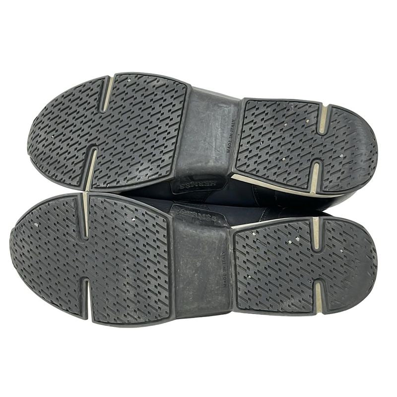 Hermes Shoes Black Leather