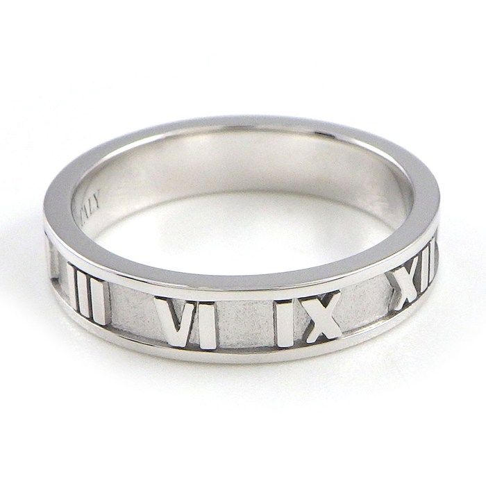 Tiffany & Co Ring Atlas White Gold