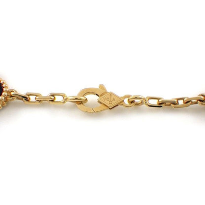 Van Cleef & Arpels Long Necklace Vintage Gial Hambra 20 Motif Onyx 18k Yellow