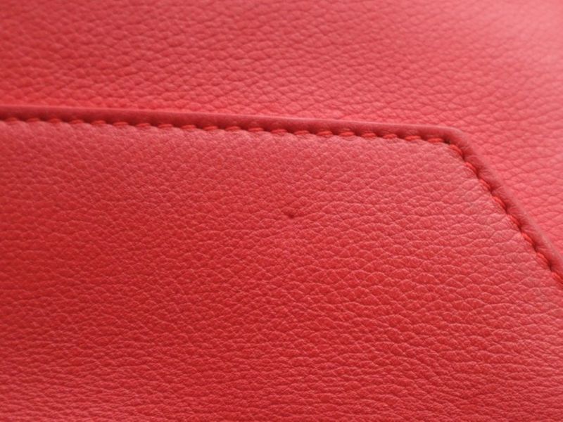 Louis Vuitton Lockme 2 Ruby Leather 2-Way Shoulder Bag Silver