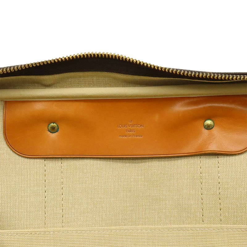 Louis Vuitton Monogram Sirius 50 Boston Bag Travel Purse Briefcase