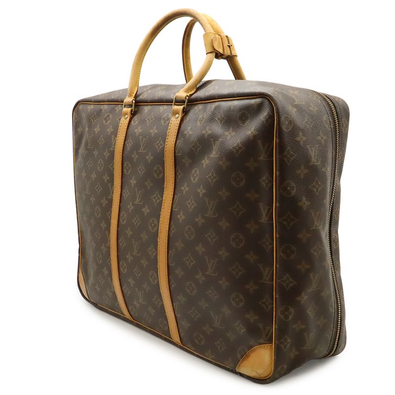 Louis Vuitton Monogram Sirius 50 Boston Bag Travel Purse Briefcase
