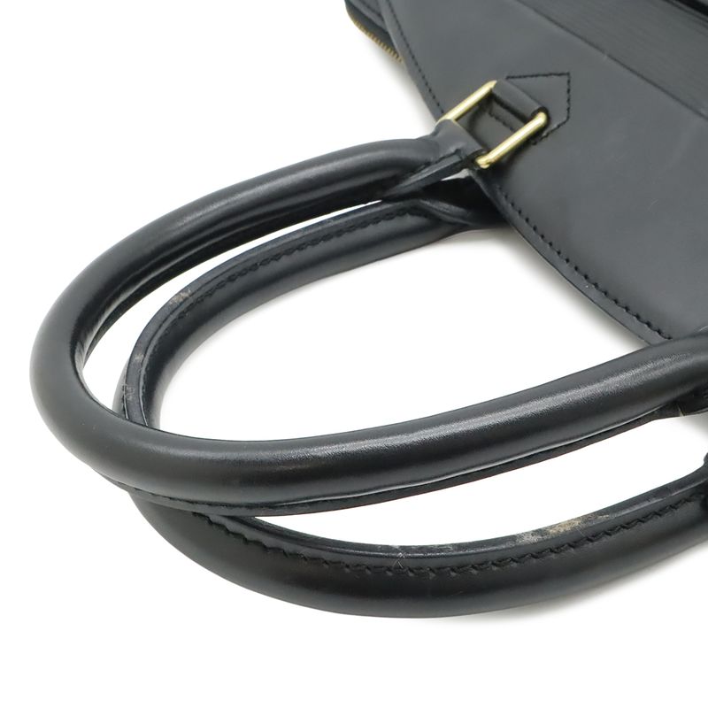 Louis Vuitton Epi Riviera Handbag Noir Black Gold