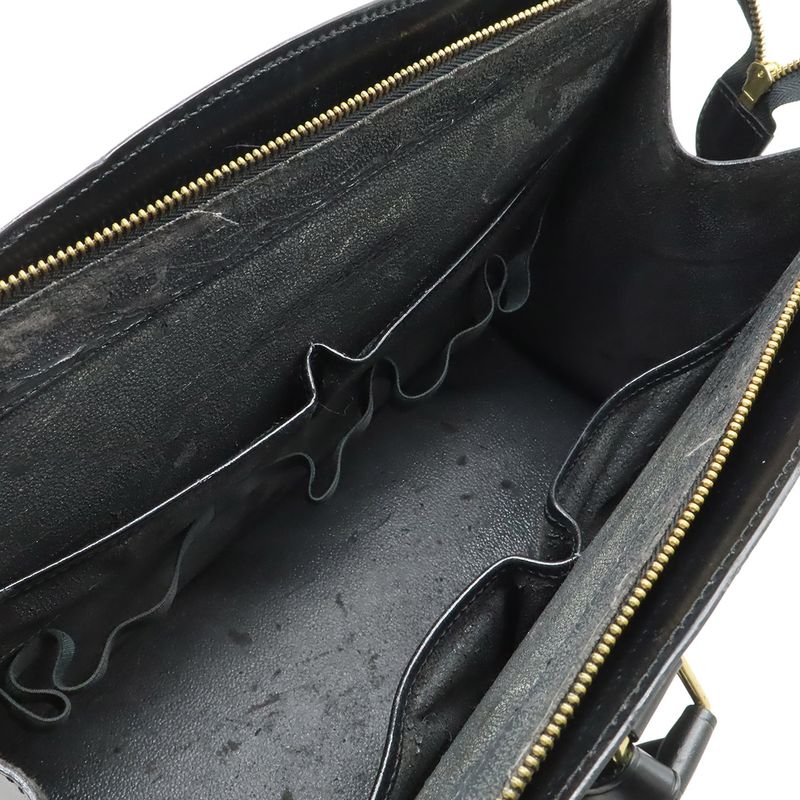 Louis Vuitton Epi Riviera Handbag Noir Black Gold
