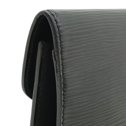 Louis Vuitton Epi Pochette Series Dragonne Second Bag Noir Black Gold