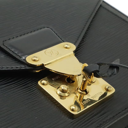 Louis Vuitton Epi Pochette Series Dragonne Second Bag Noir Black Gold
