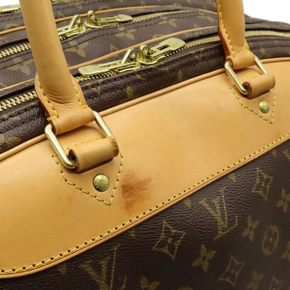 Louis Vuitton Monogram Alize Trois Poche Boston Bag Travel Purse