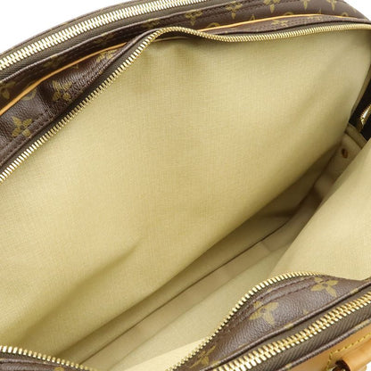 Louis Vuitton Monogram Alize Trois Poche Boston Bag Travel Purse