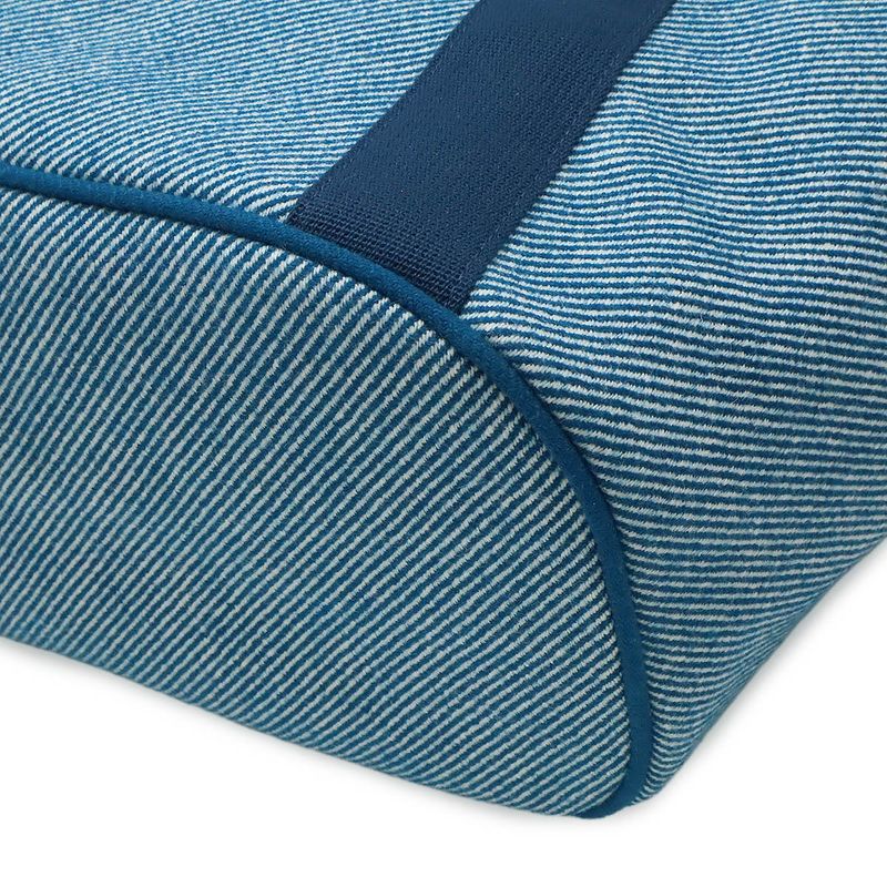 Hermes Animo Natte Mother's Tote Shoulder Bag Horse Wool Blue Pants Diaper