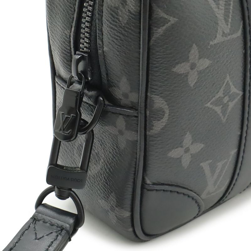 Louis Vuitton Monogram Eclipse Pochette Kasai Clutch Pouch Case