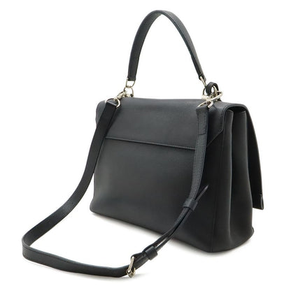 Louis Vuitton Lockme Cartable 2-Way Shoulder Bag Soft Calf Leather Noir Black