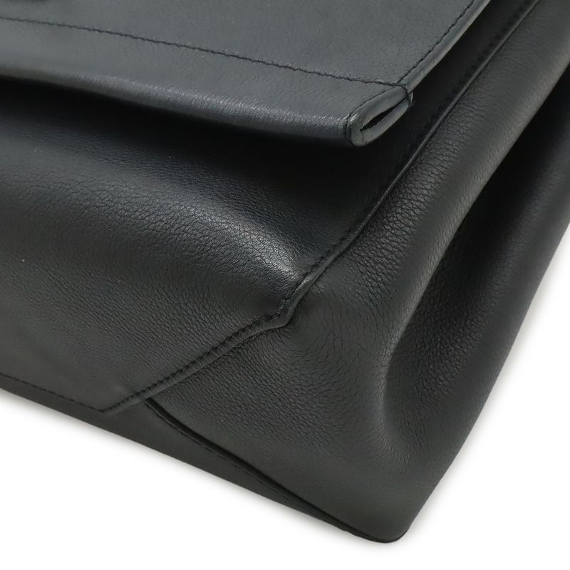 Louis Vuitton Lockme Cartable 2-Way Shoulder Bag Soft Calf Leather Noir Black