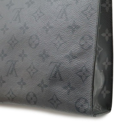 Louis Vuitton Monogram Eclipse Reverse Pochette Voyage MM Clutch Pouch