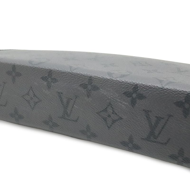Louis Vuitton Monogram Eclipse Reverse Pochette Voyage MM Clutch Pouch