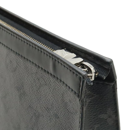 Louis Vuitton Monogram Eclipse Reverse Pochette Voyage MM Clutch Pouch