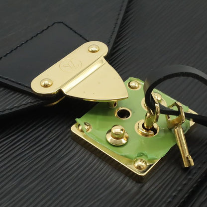 Louis Vuitton Epi Monceau Second 2-Way Shoulder Bag Noir Black Gold